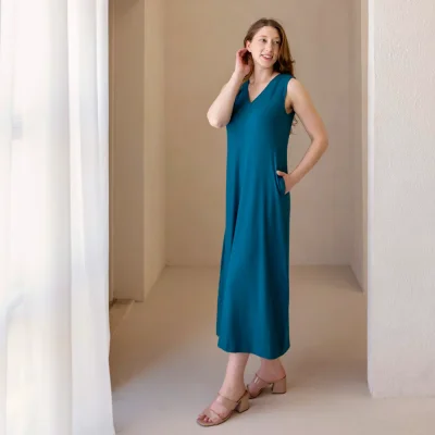 The Reversible Rib Knit Tank Dress