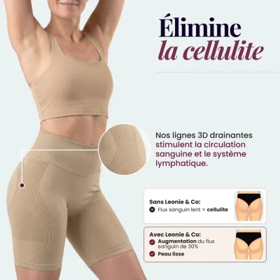 Short 3D | Beige