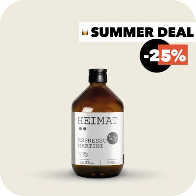 HEIMAT GASTRO - Espresso Martini (auf Rum Basis) 500ml