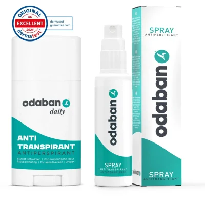 odaban® Antitranspirant Set - Spray + Deo Stick
