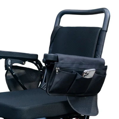 Armrest Storage Bag for Wheelchairs & Mobility Scooter