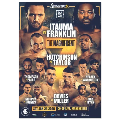 Moses Itauma vs Jermaine Franklin Jr - Fight Night Official Poster