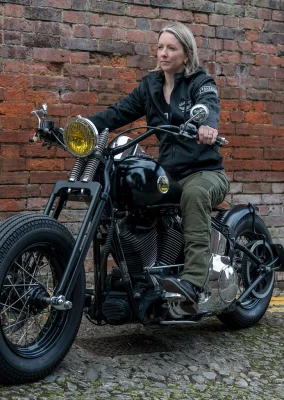 AAA-Rated Ladies' Motorcycle Cargo Trousers – Olive Green