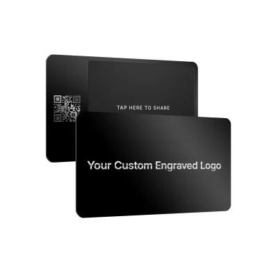 Custom Metal Card (Laser Engraved)