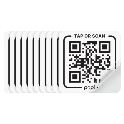PopCode Sticker - 10 Pack