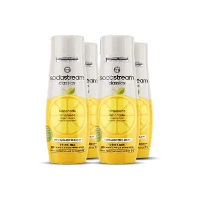 Lemonade Zero Sugar Drink Mix 440ml 4-Pack