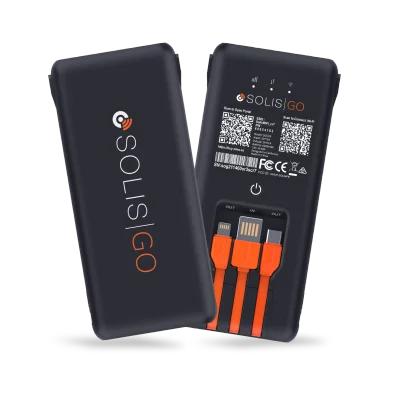 Solis Go Hotspot & Power Bank with Lifetime Data