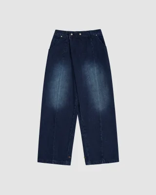 INDIGO FADE HANBOK DENIM PANTS