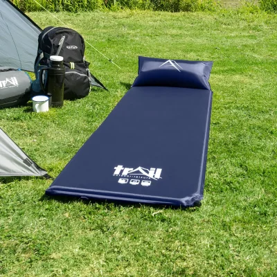 Self-Inflating Mat with Pillow