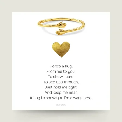 Gold Hug Bracelet