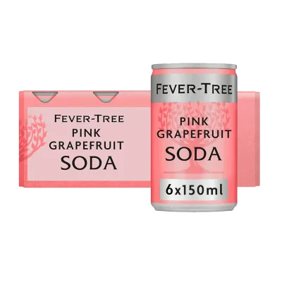 FEVER-TREE PINK GRAPEFRUIT SODA - x6 PACK