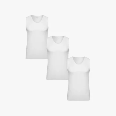 3er Pack Ärmelloses Shirt Clean Cut