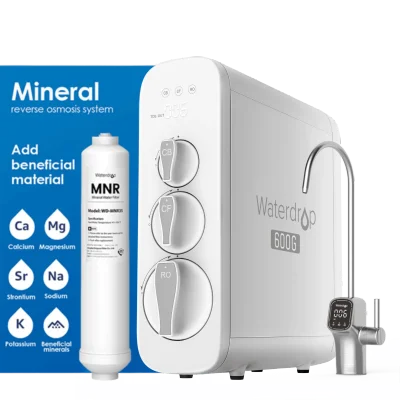 Waterdrop G3P600 Reverse Osmosis System with one Mineral Filter