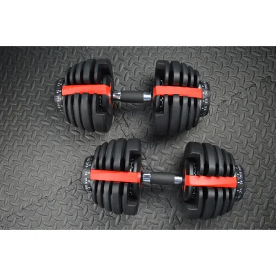 24kg Adjustable Dumbbells Pair