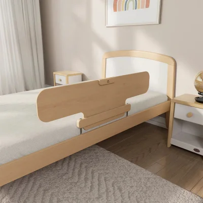 Long Height Adjustable Kids Bed Guard Panel
