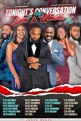 Tonight’s Conversation LIVE & UNCUT ‘26 — East Coast & Midwest Tickets