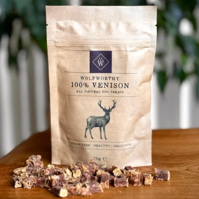 100% Venison Treats - All Natural Dog Treats