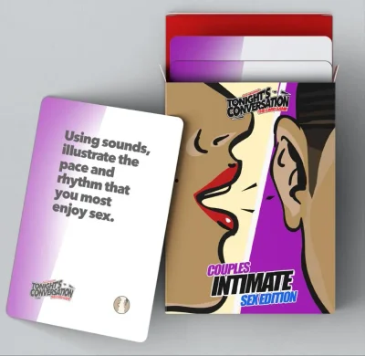 Tonight's Conversation Cards - "Intimate" Edition