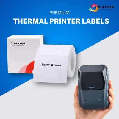 PrintPeak x Niimbot Thermal Printer Labels: All label options