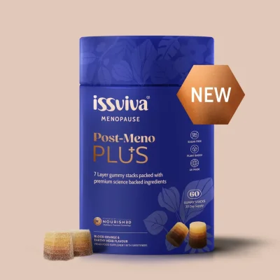 Issviva Post-Meno Plus Food Supplement 60 gummies