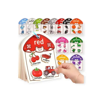 Toddler Color & Vocabulary Busy Book