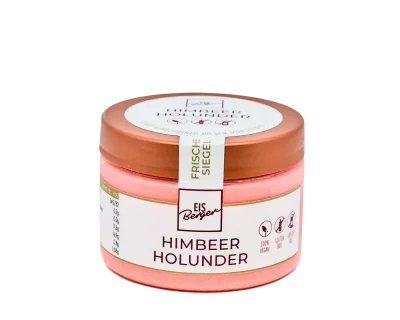 Premium-Eis Himbeere-Holunder