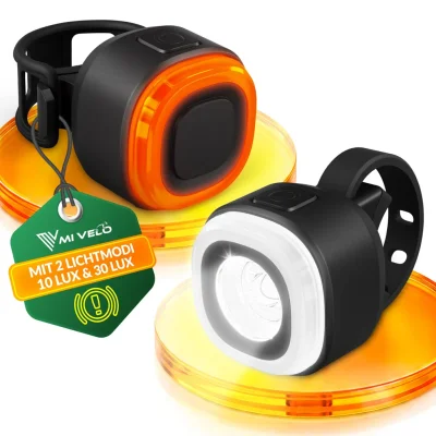 Fahrradlicht LED Set 30Lux "ORBIS One"