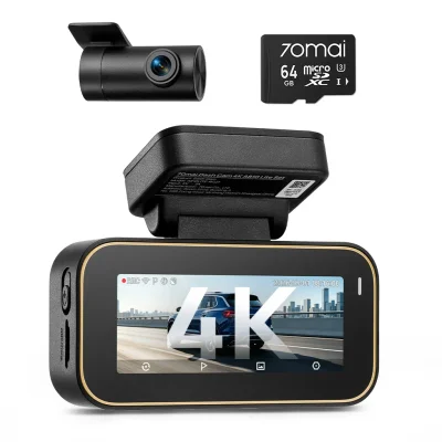70mai 4K A810 Lite Dash Cam Dual Channel HDR Night Vision