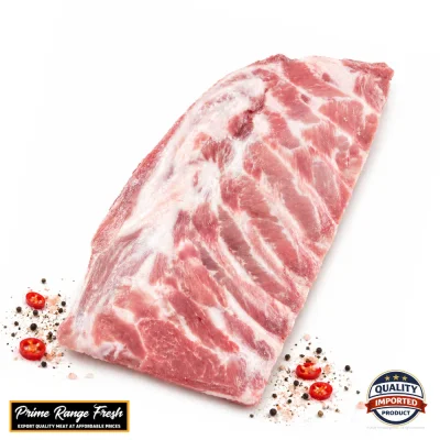 Pork Ribs  Approx 1.3kg  Frozen (1 Rib) - Premium Imported Spare Ribs