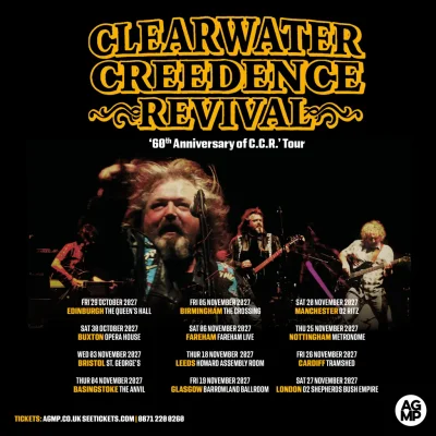 CLEARWATER CREEDENCE REVIVAL '60th Anniversary of C.C.R.