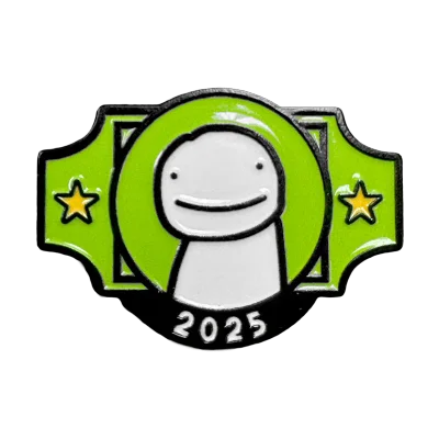 VidCon 2025 Dream Blob Ticket Pin
