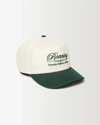 Uniform Cap -  Green / Ecru