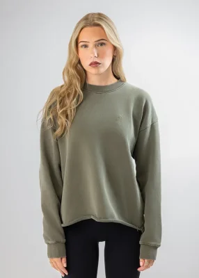 "Lil Ghost" Long-Sleeve (Vintage Green)