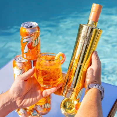 Au Vodka Any Bottle & FREE Glass Combo