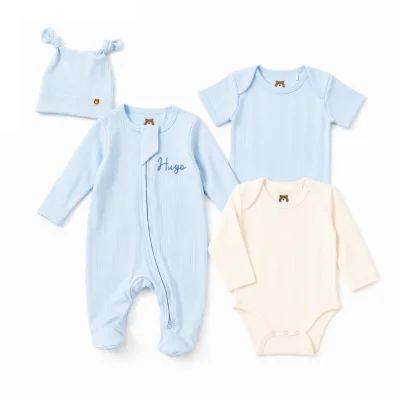 JBØRN Ribbed Bamboo Essential Bundle | 4 Pieces