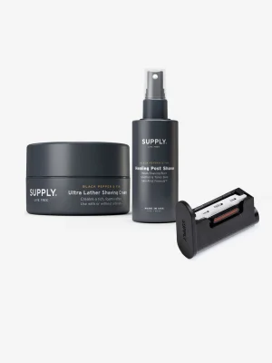 Single Edge MAX Ultimate Refill Set (Blades + Cream + Spray)