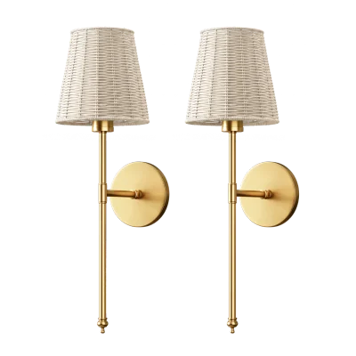 PALM WALL SCONCES (SET OF 2)
