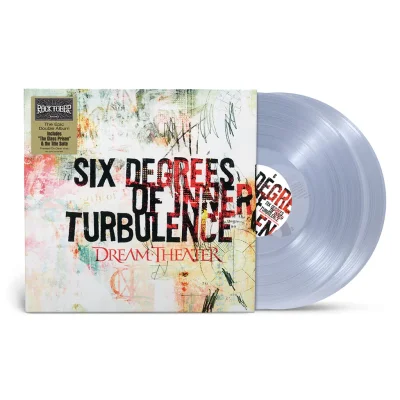 Six Degrees Of Inner Turbulence Clear 2LP