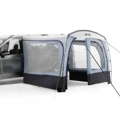 Poled Sun Awning with Sides