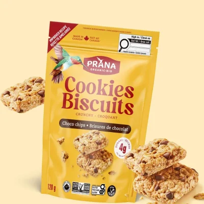 Organic Crunchy Cookie – Chocolate chips