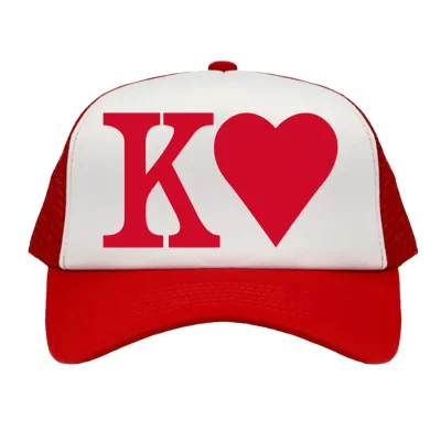 King Of Hearts Statement Hat