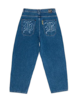 x-tra MONSTER GOTHIC Denim WASHED BLUE TAB