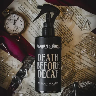 Death Before Decaf Room & Linen Mist