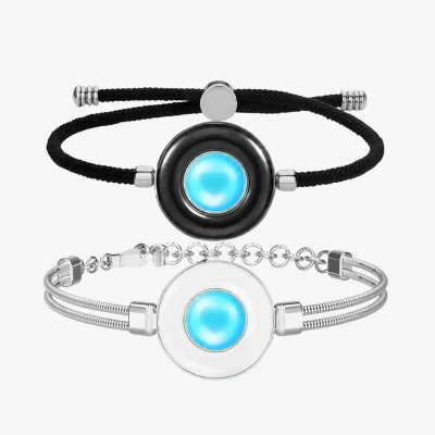 Candy Duo Touch Bracelets (Milan Rope +Snake Chain)
