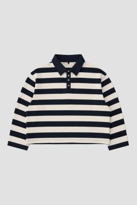 Campus Rugby Polo Navy/Off-White