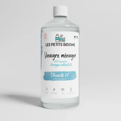 Vinaigre Ménager Multi-usages 14° 1L - Les Petits Bidons
