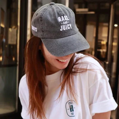 Casquette mixte grise