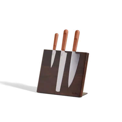 Walnut Knife Block