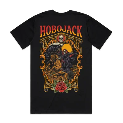 THE GRIM CAVALIER - BLACK T-SHIRT