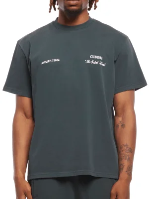 Signature T-shirt - Washed Grey